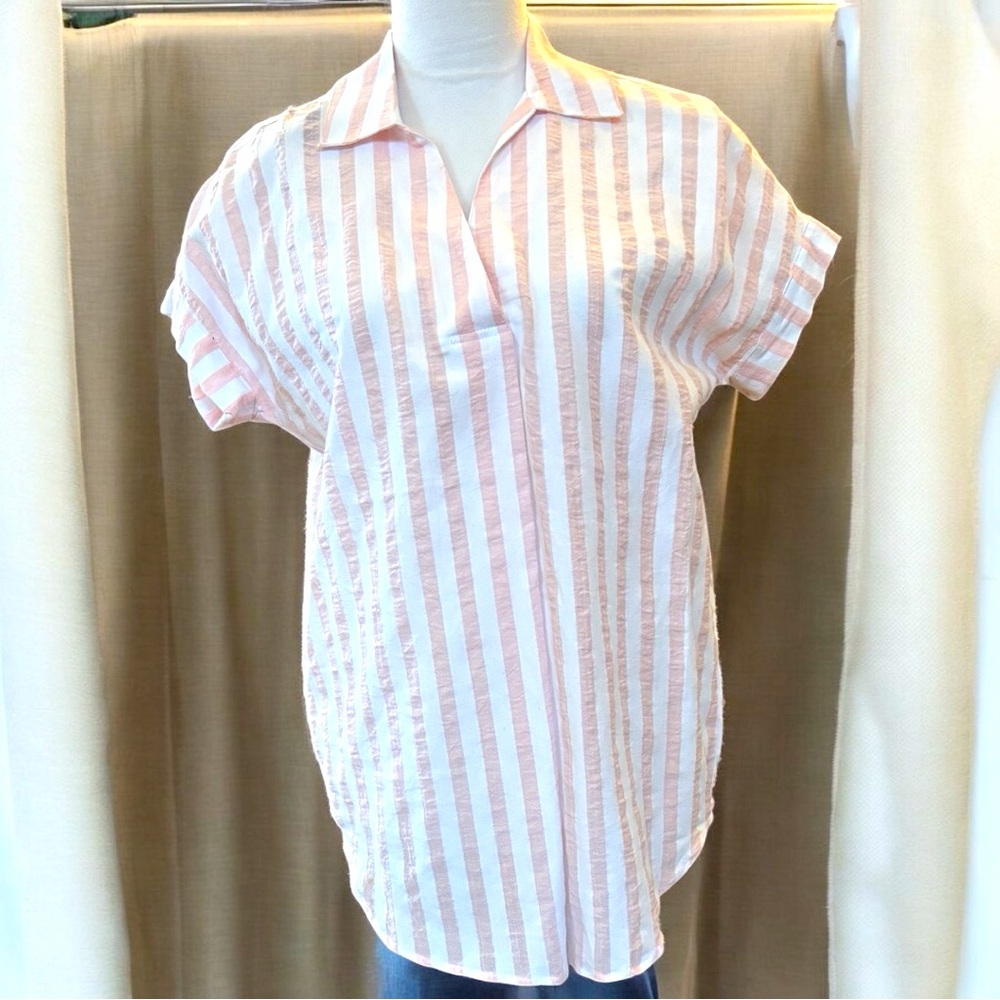 JANE and DELANCEY Women's Popover Blouse (NWT)